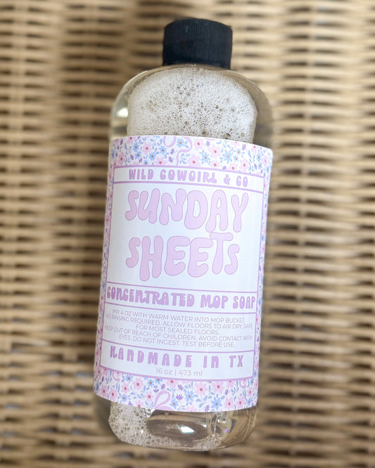 Sunday Sheets | Mop Soap